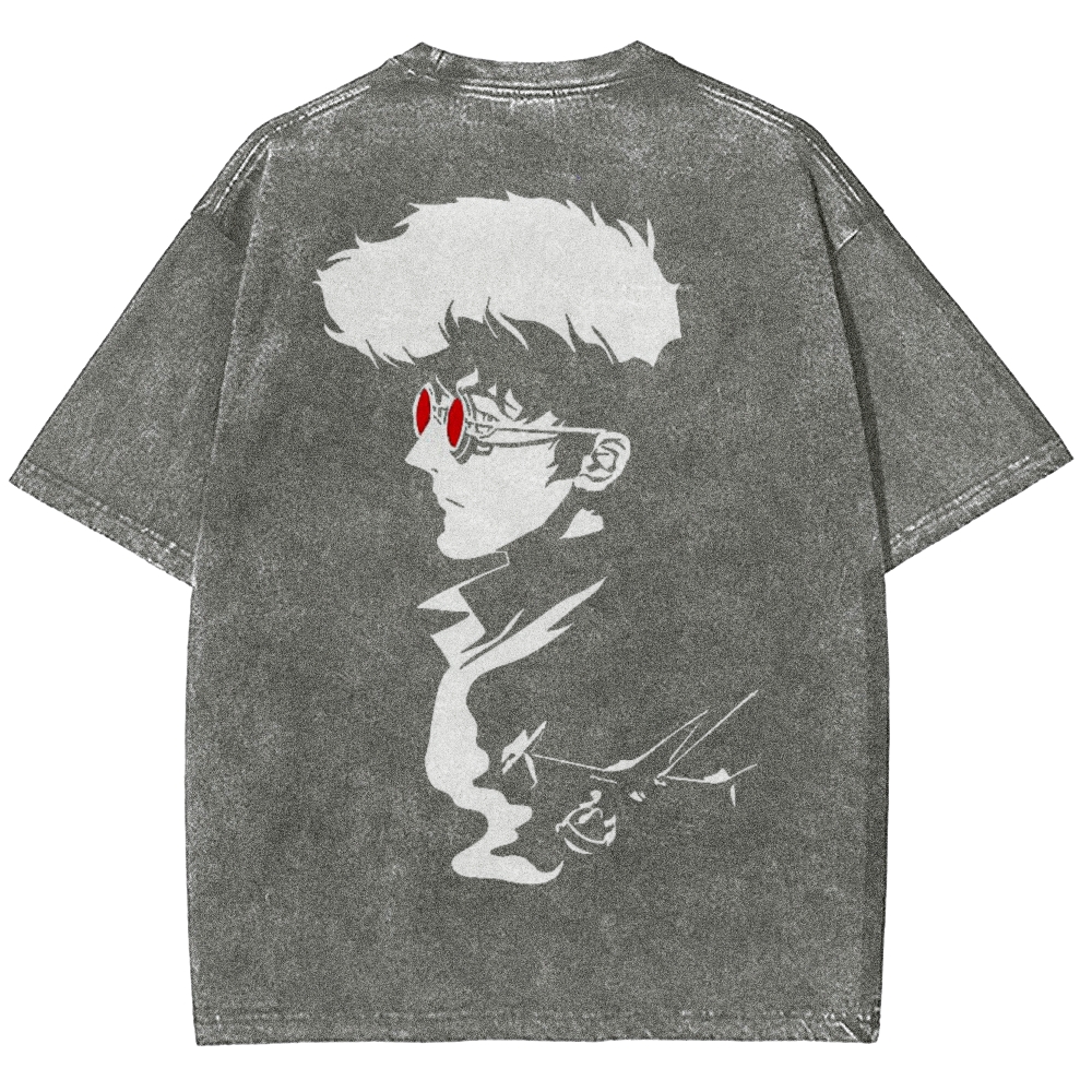  Cowboy Bebop Unisex Fit Washed T-Shirt 2501009719