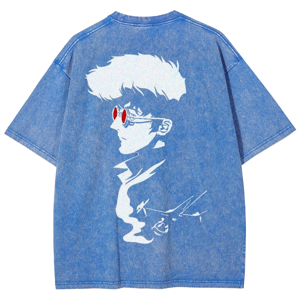  Cowboy Bebop Unisex Fit Washed T-Shirt 2501009719