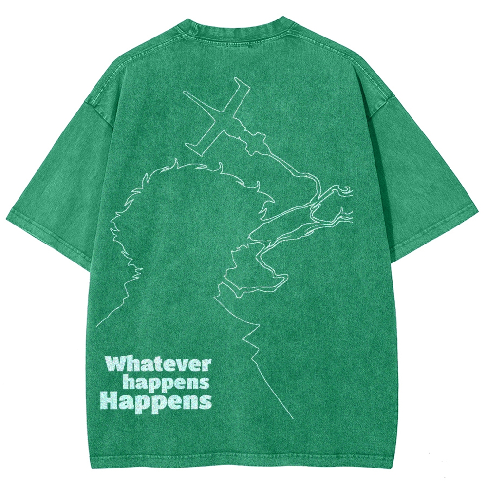  Cowboy Bebop Unisex Fit Washed T-Shirt 2501009729