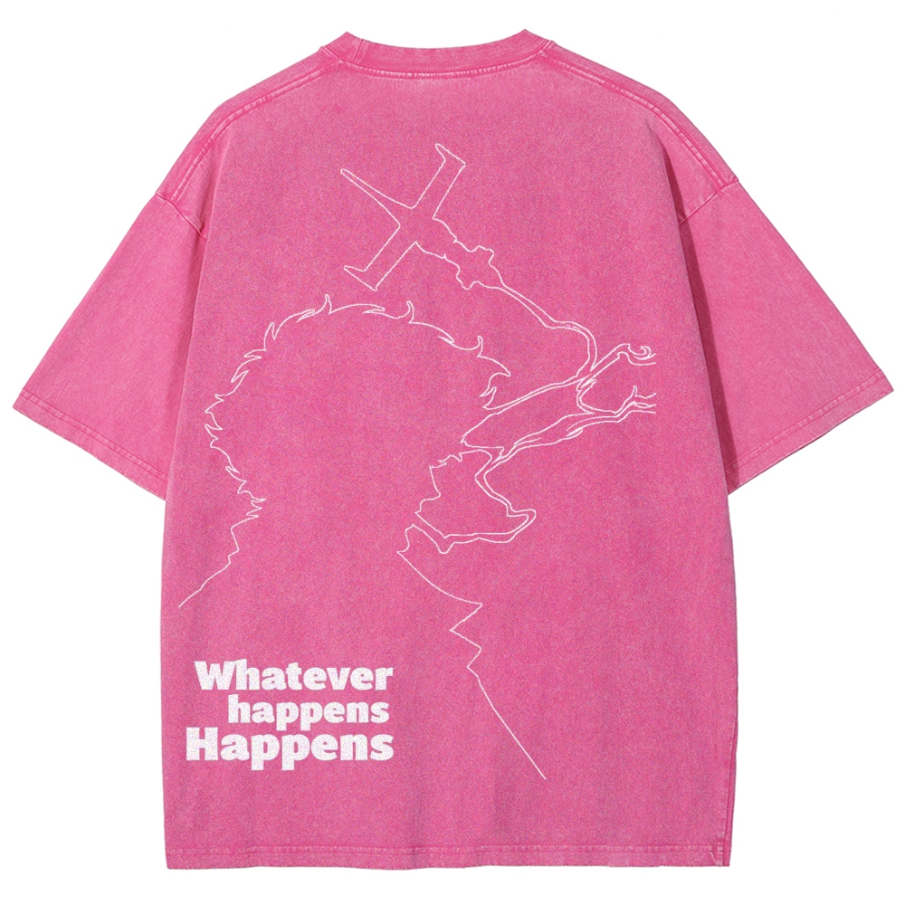  Cowboy Bebop Unisex Fit Washed T-Shirt 2501009729