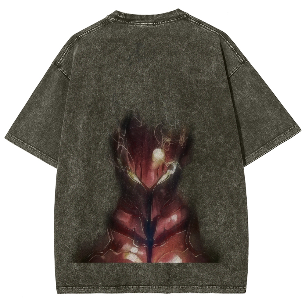  solo leveling Unisex Fit Washed T-Shirt 2501009733