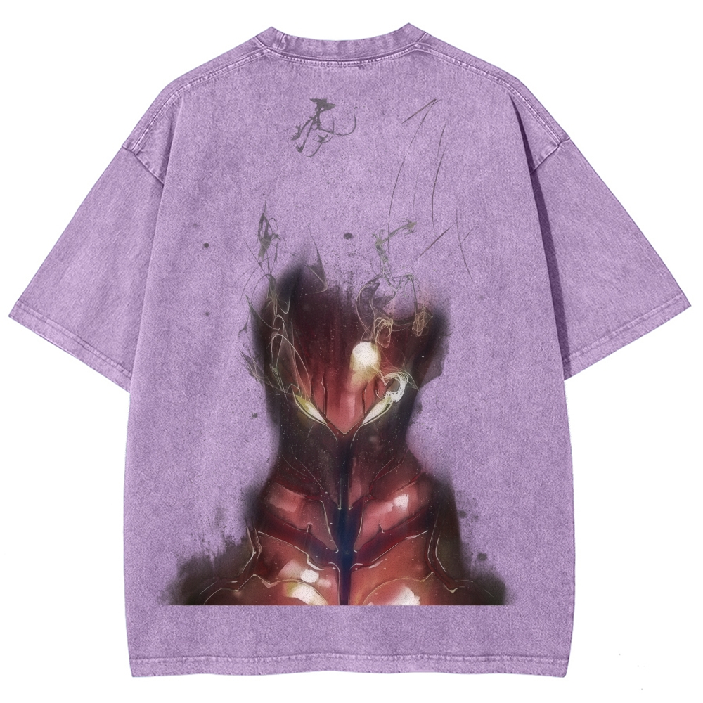  solo leveling Unisex Fit Washed T-Shirt 2501009733