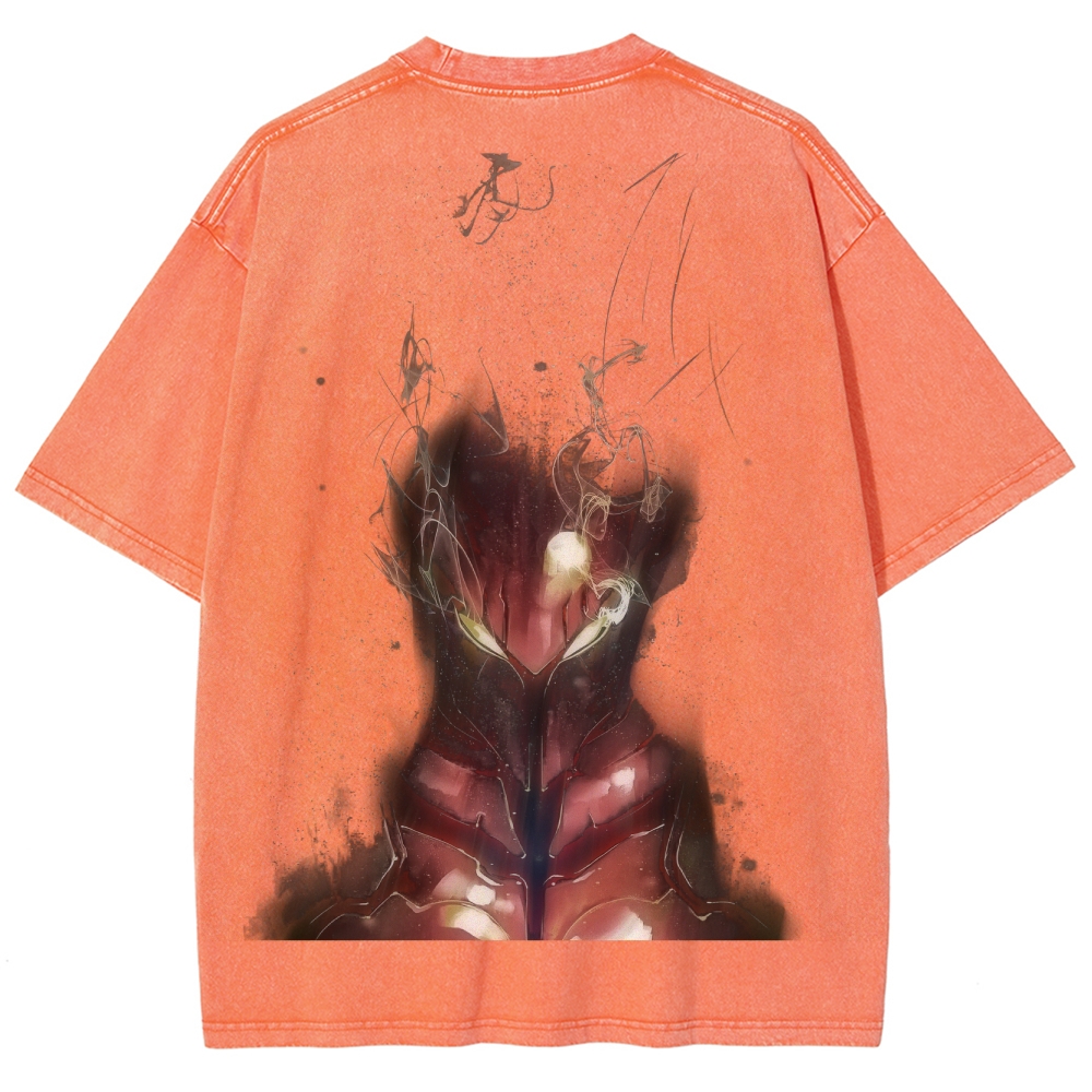  solo leveling Unisex Fit Washed T-Shirt 2501009733