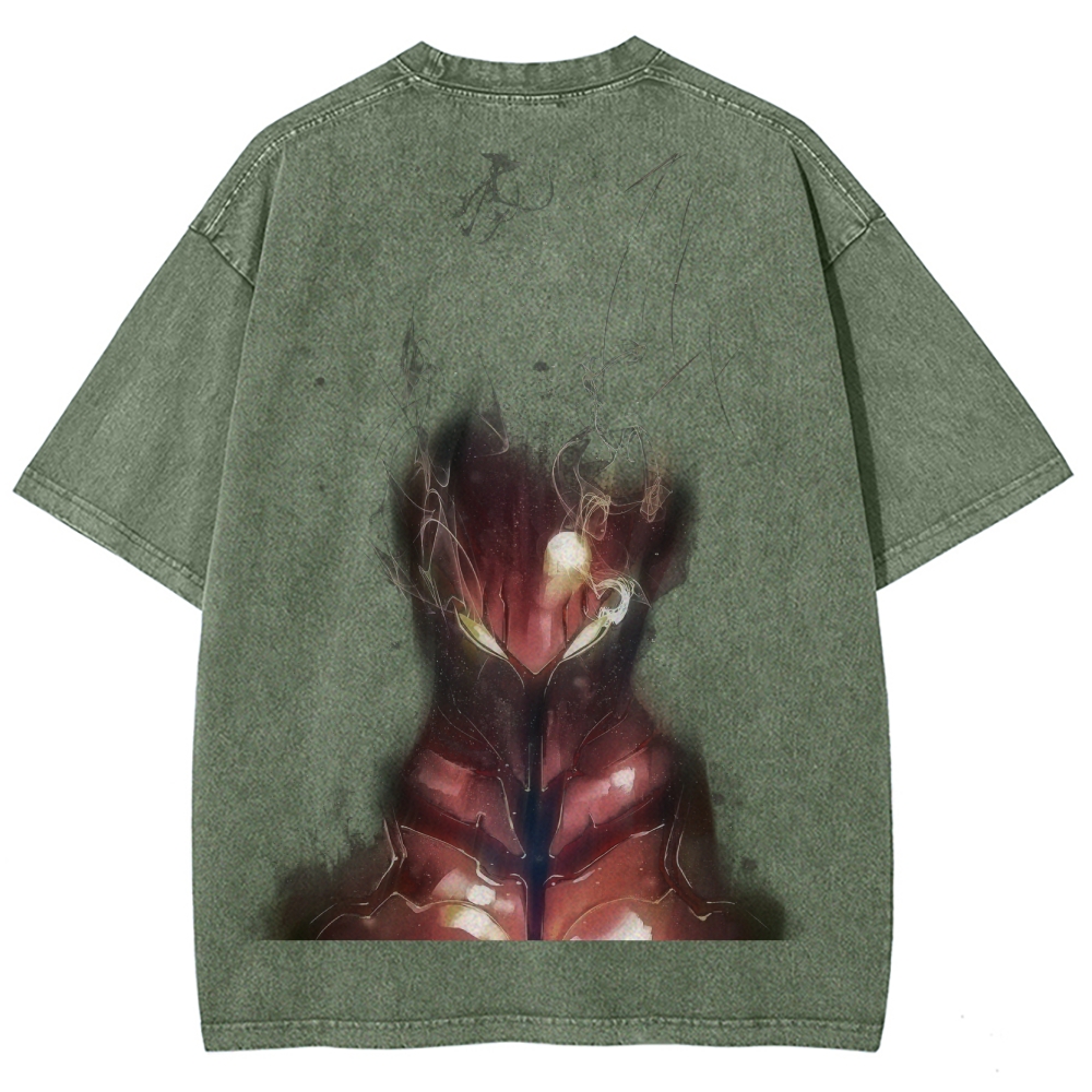  solo leveling Unisex Fit Washed T-Shirt 2501009733