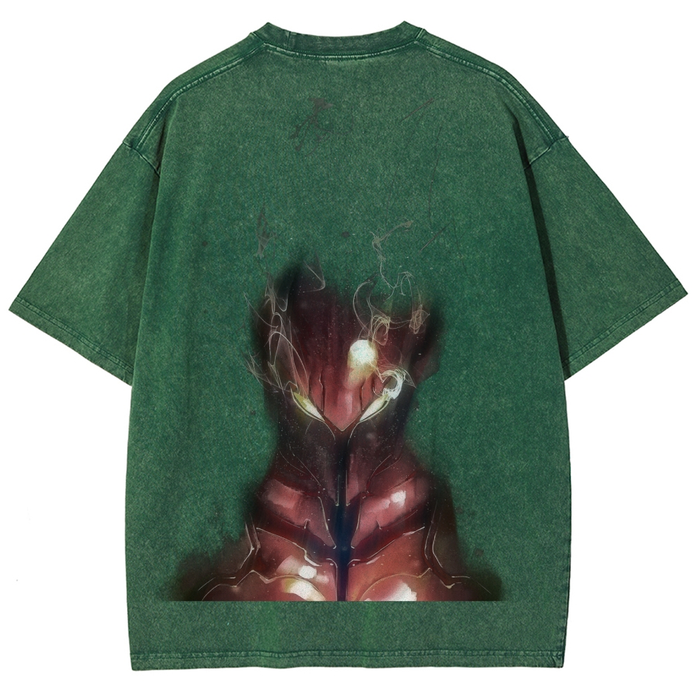  solo leveling Unisex Fit Washed T-Shirt 2501009733