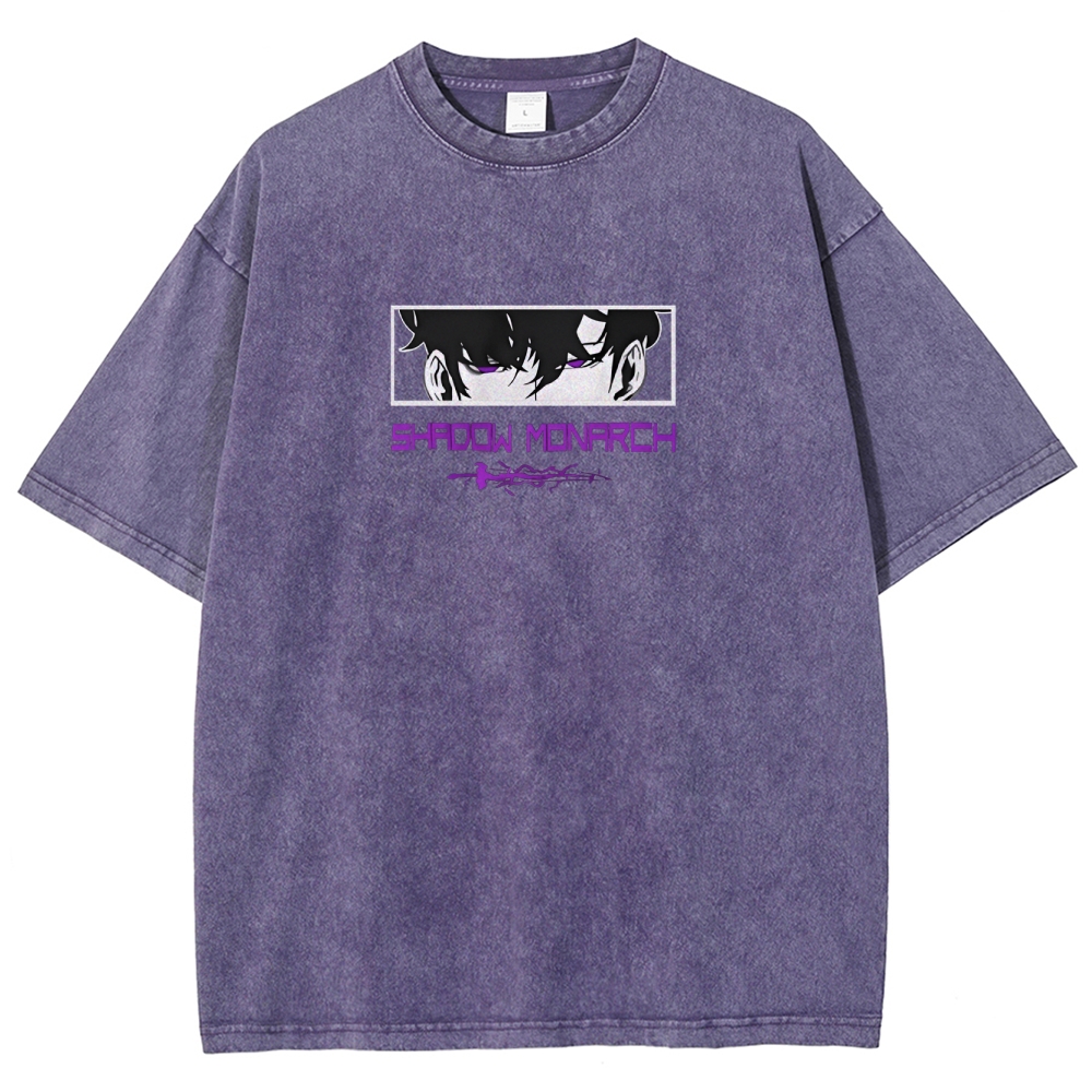  solo leveling Unisex Fit Washed T-Shirt 2501009734