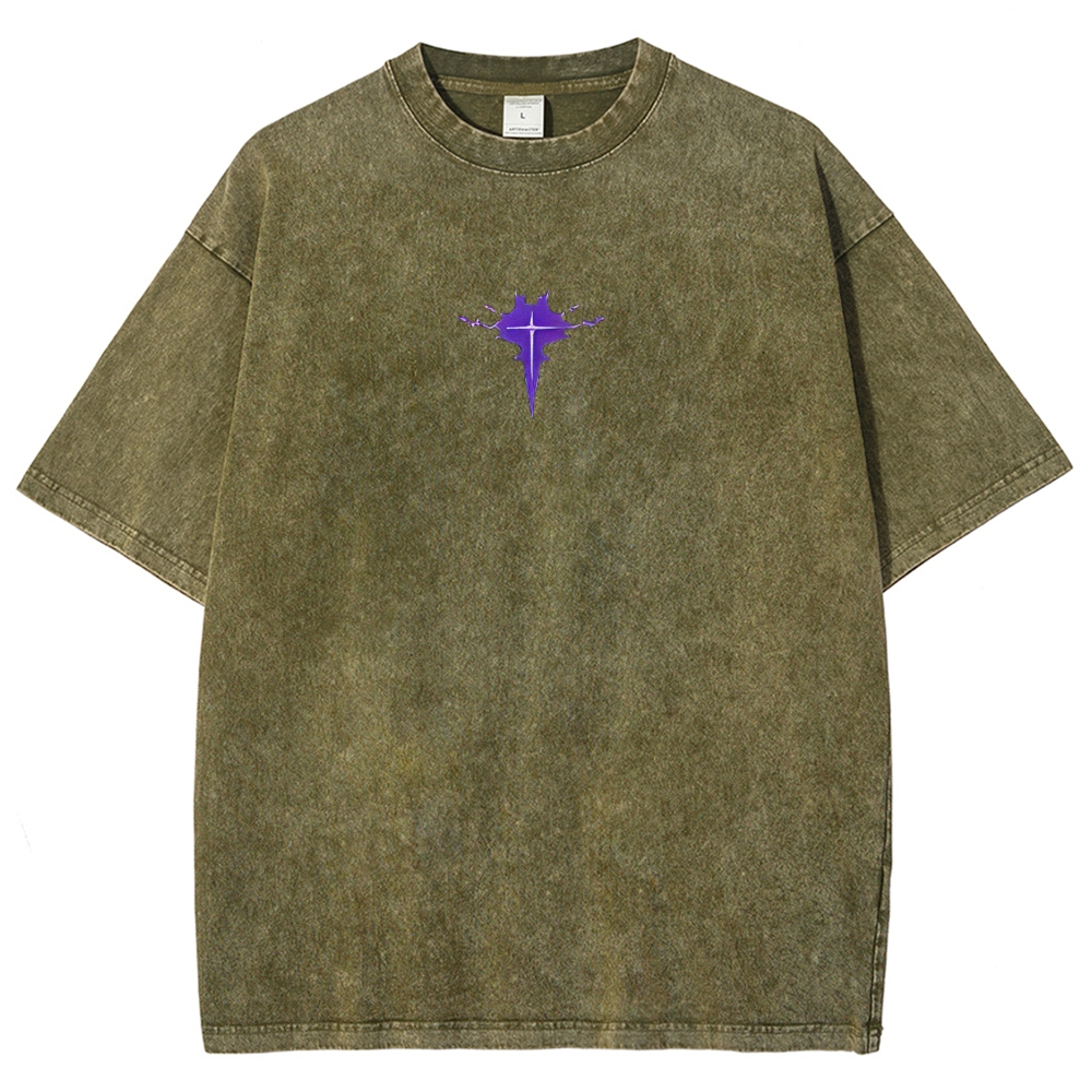  solo leveling Unisex Fit Washed T-Shirt 2501009735
