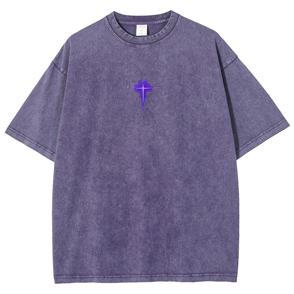  solo leveling Unisex Fit Washed T-Shirt 2501009735