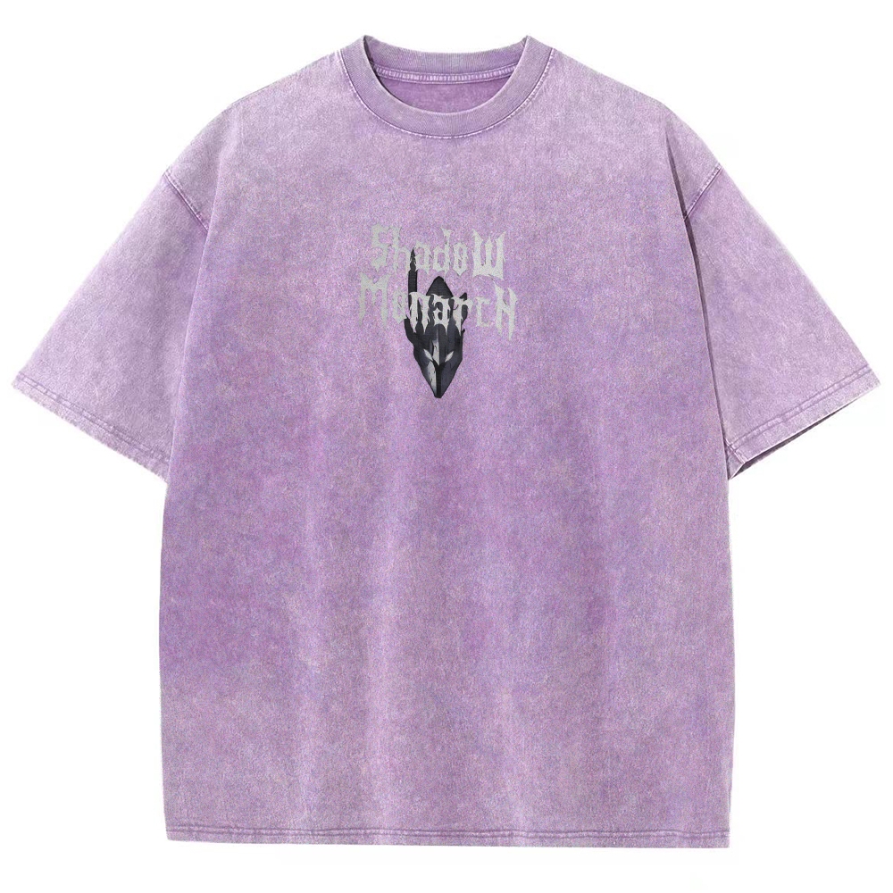  solo leveling Unisex Fit Washed T-Shirt 2501009739