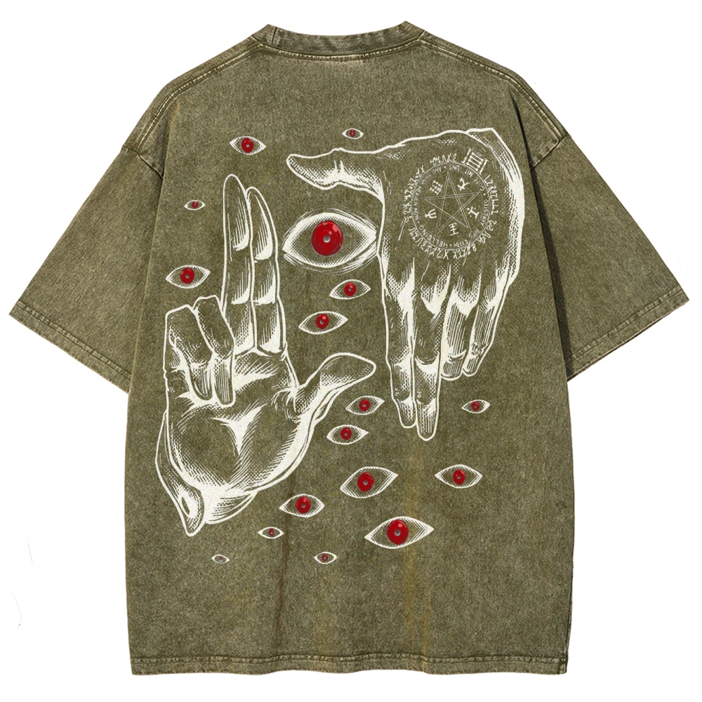 Hellsing Unisex Ultimate Vampire Unisex Fit Washed T-Shirt 2502000100