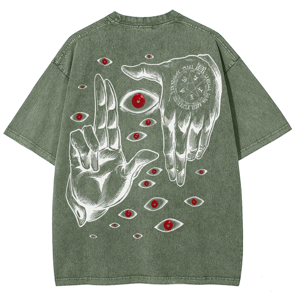 Hellsing Unisex Ultimate Vampire Unisex Fit Washed T-Shirt 2502000100