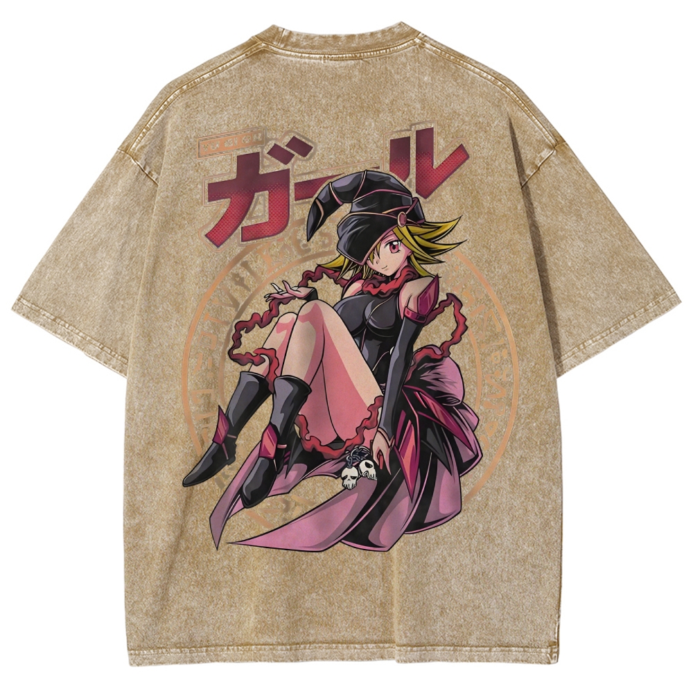 Yu-Gi-Oh! Unisex Fit Washed T-Shirt 2502000736