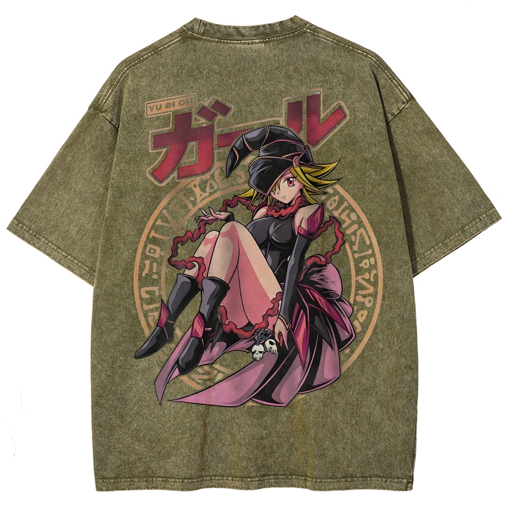 Yu-Gi-Oh! Unisex Fit Washed T-Shirt 2502000736