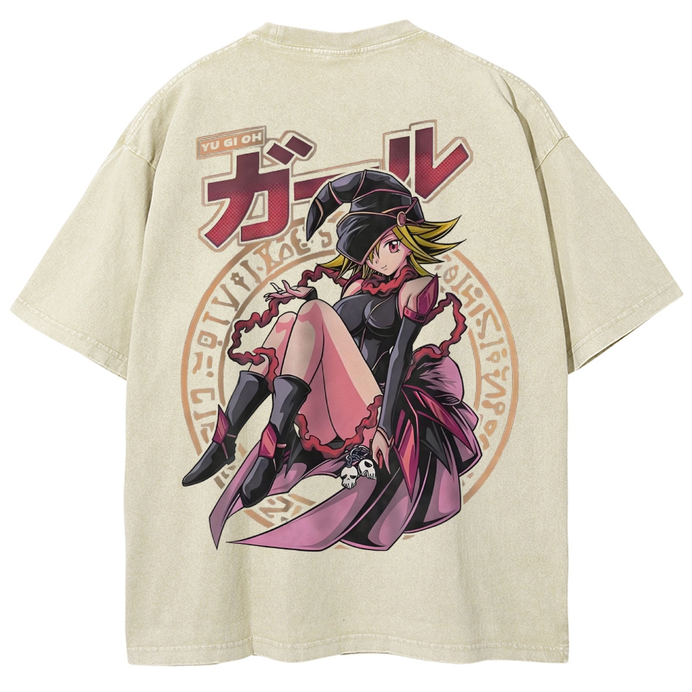 Yu-Gi-Oh! Unisex Fit Washed T-Shirt 2502000736