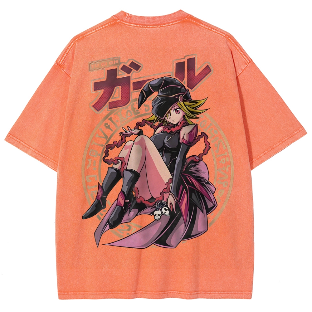 Yu-Gi-Oh! Unisex Fit Washed T-Shirt 2502000736