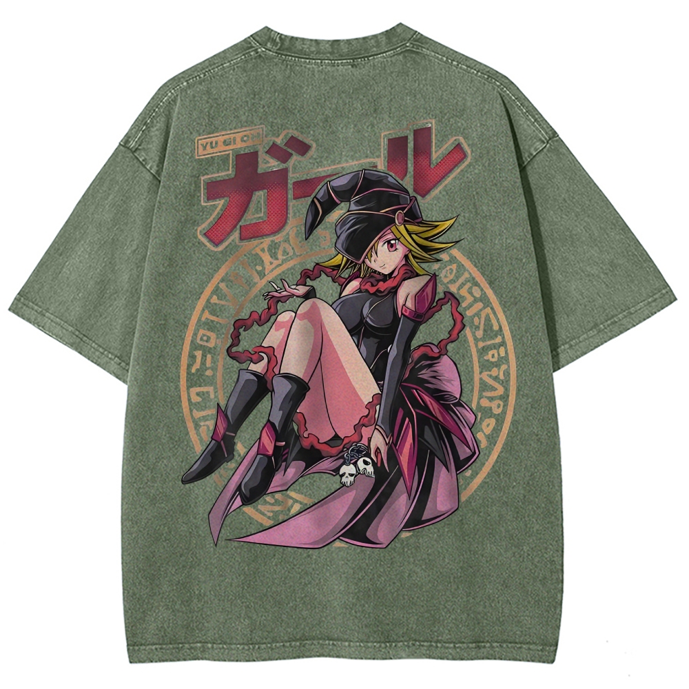 Yu-Gi-Oh! Unisex Fit Washed T-Shirt 2502000736