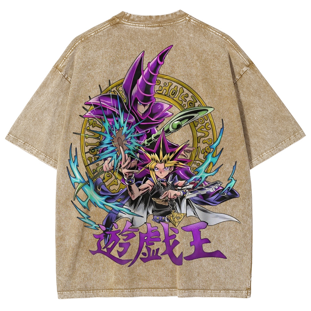 Yu-Gi-Oh! Unisex Fit Washed T-Shirt 2502000738