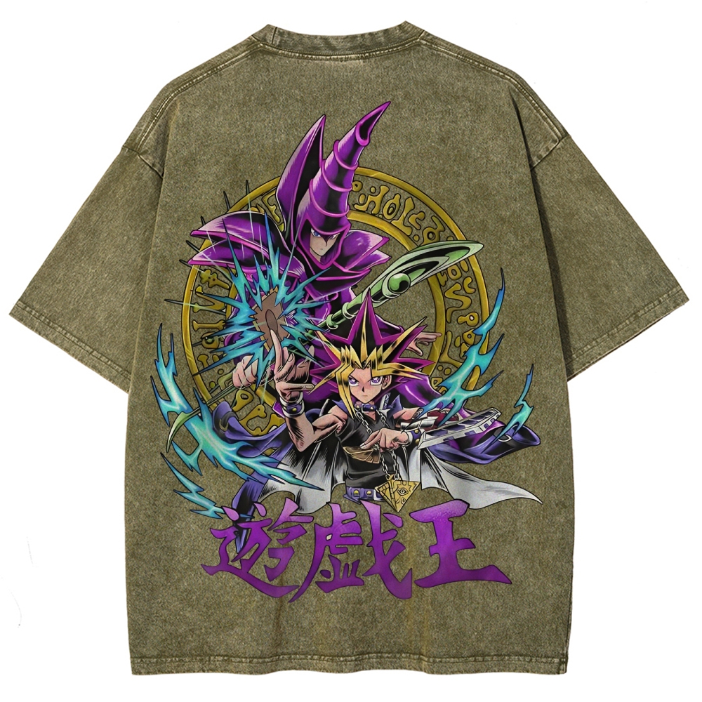 Yu-Gi-Oh! Unisex Fit Washed T-Shirt 2502000738