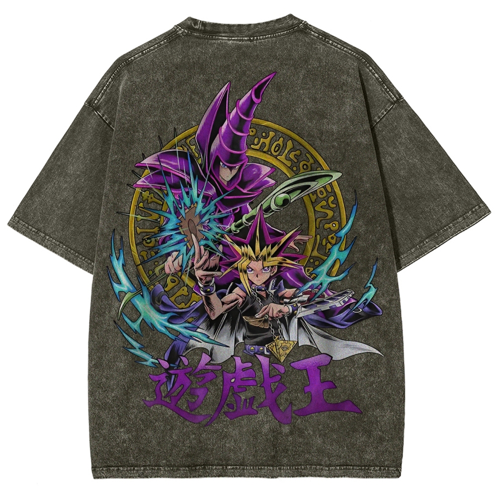 Yu-Gi-Oh! Unisex Fit Washed T-Shirt 2502000738