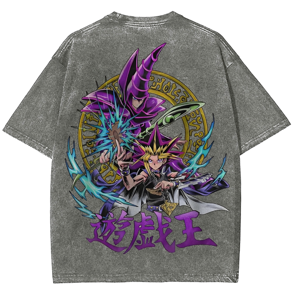 Yu-Gi-Oh! Unisex Fit Washed T-Shirt 2502000738