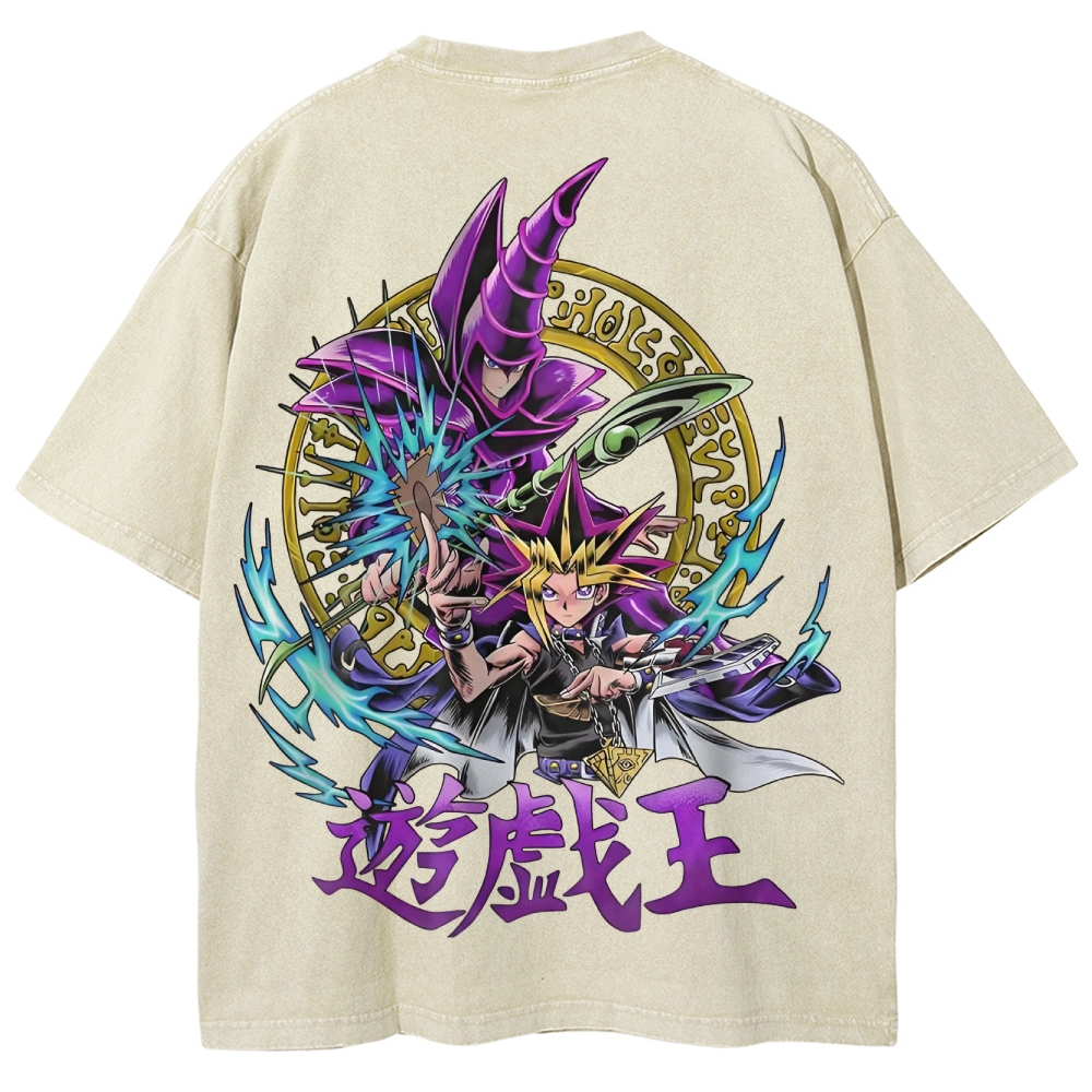 Yu-Gi-Oh! Unisex Fit Washed T-Shirt 2502000738