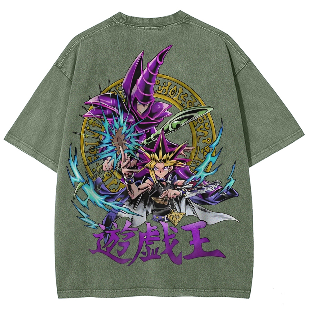 Yu-Gi-Oh! Unisex Fit Washed T-Shirt 2502000738