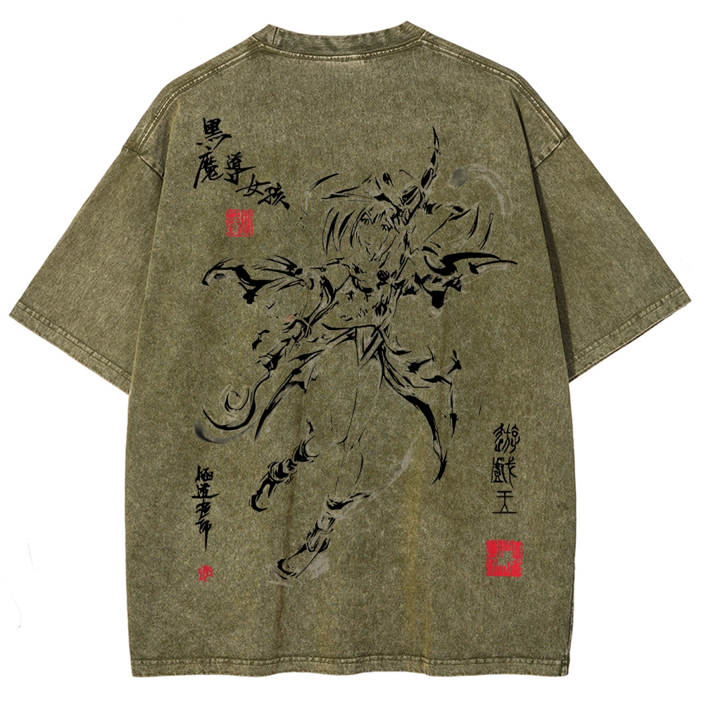 Yu-Gi-Oh! Unisex Fit Washed T-Shirt 2502001647