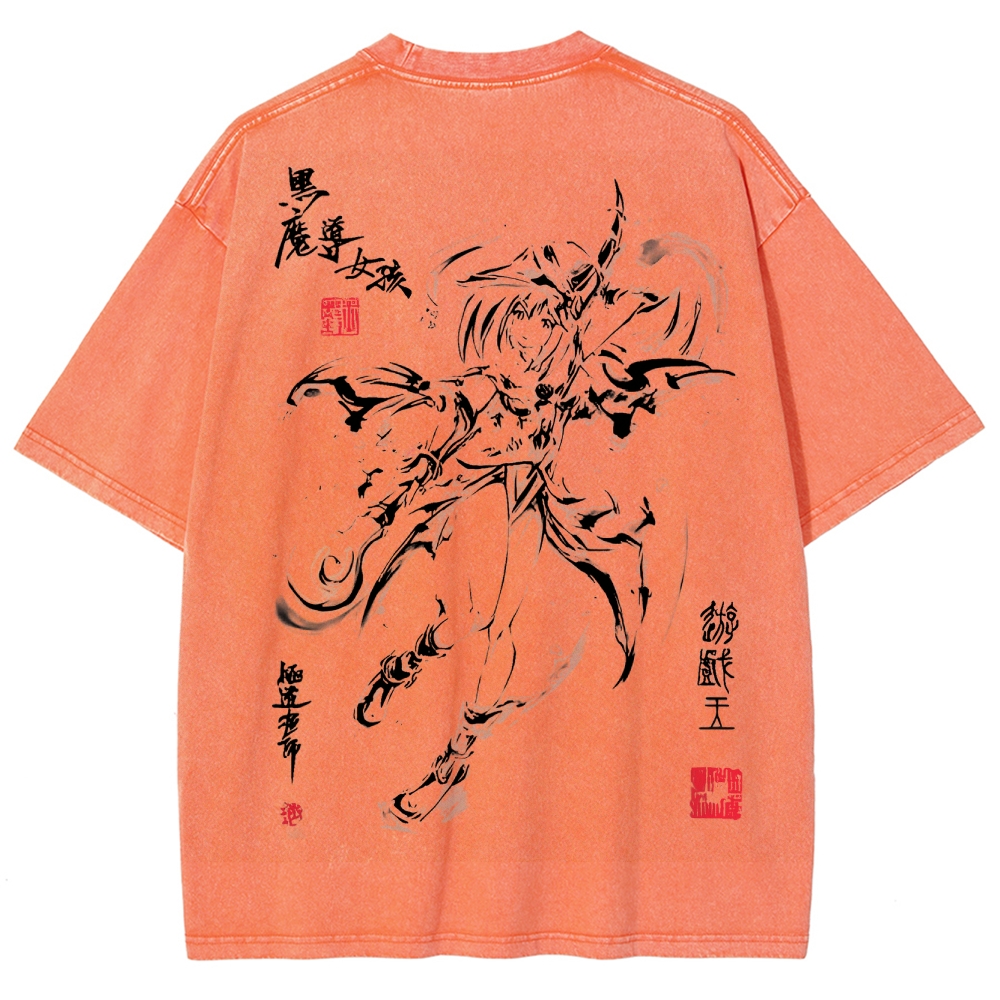 Yu-Gi-Oh! Unisex Fit Washed T-Shirt 2502001647