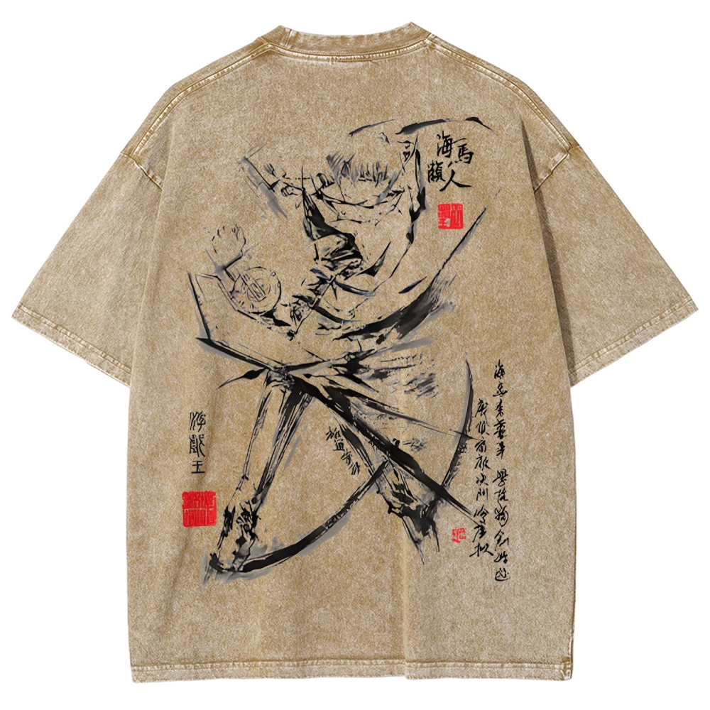 Yu-Gi-Oh! Unisex Fit Washed T-Shirt 2502001650