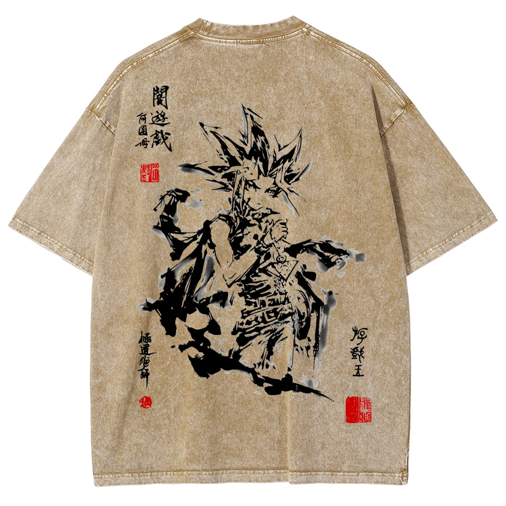 Yu-Gi-Oh! Unisex Fit Washed T-Shirt 2502001658
