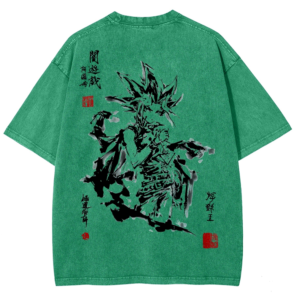 Yu-Gi-Oh! Unisex Fit Washed T-Shirt 2502001658