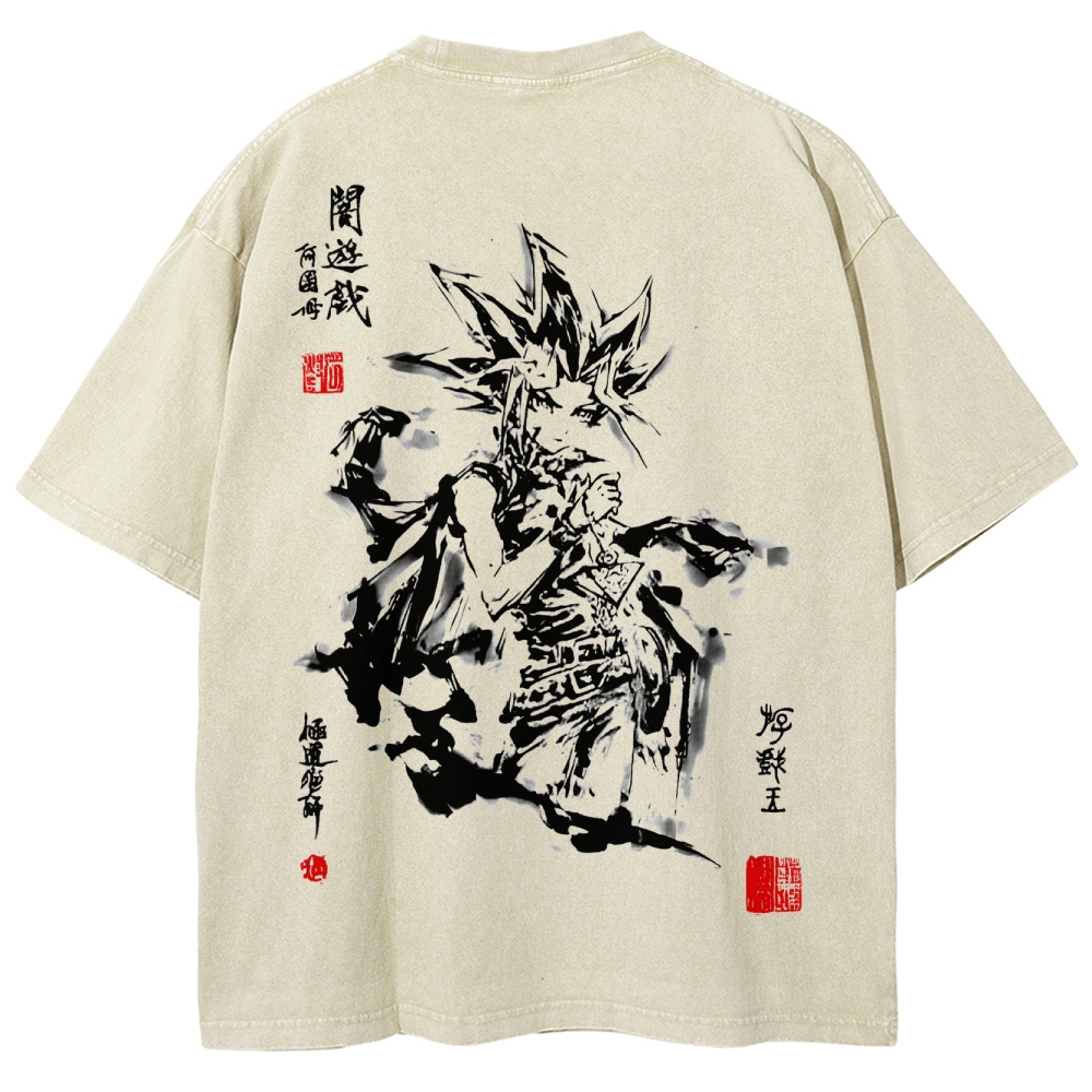 Yu-Gi-Oh! Unisex Fit Washed T-Shirt 2502001658