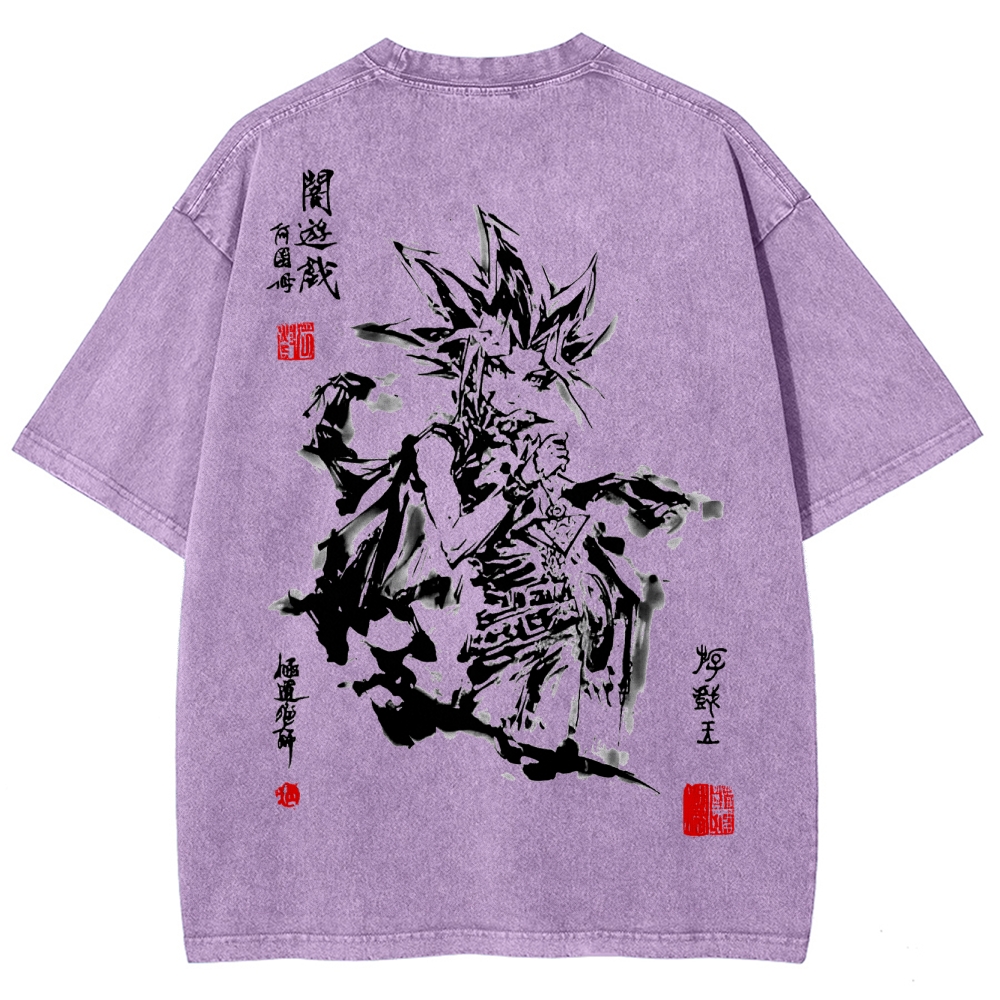 Yu-Gi-Oh! Unisex Fit Washed T-Shirt 2502001658