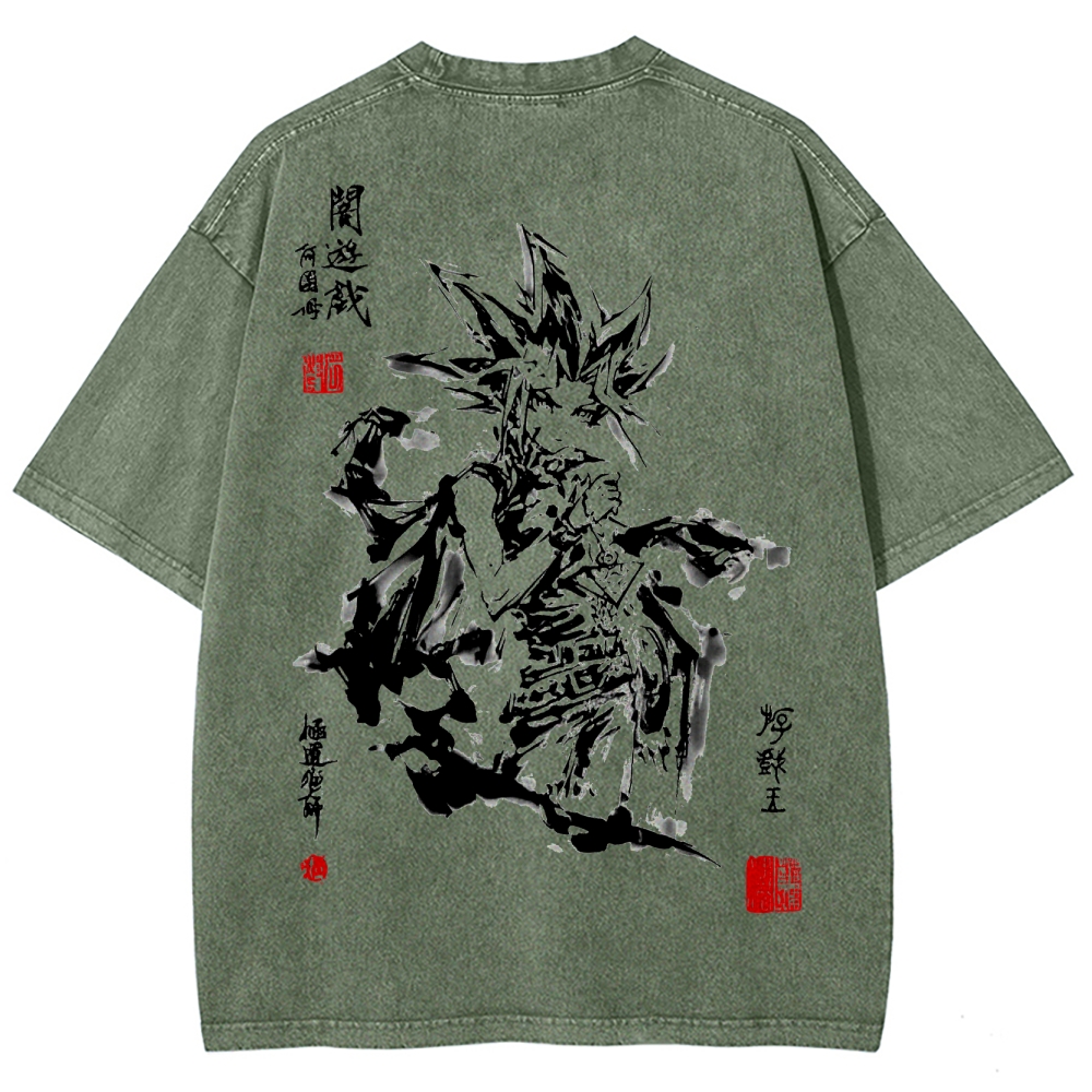 Yu-Gi-Oh! Unisex Fit Washed T-Shirt 2502001658