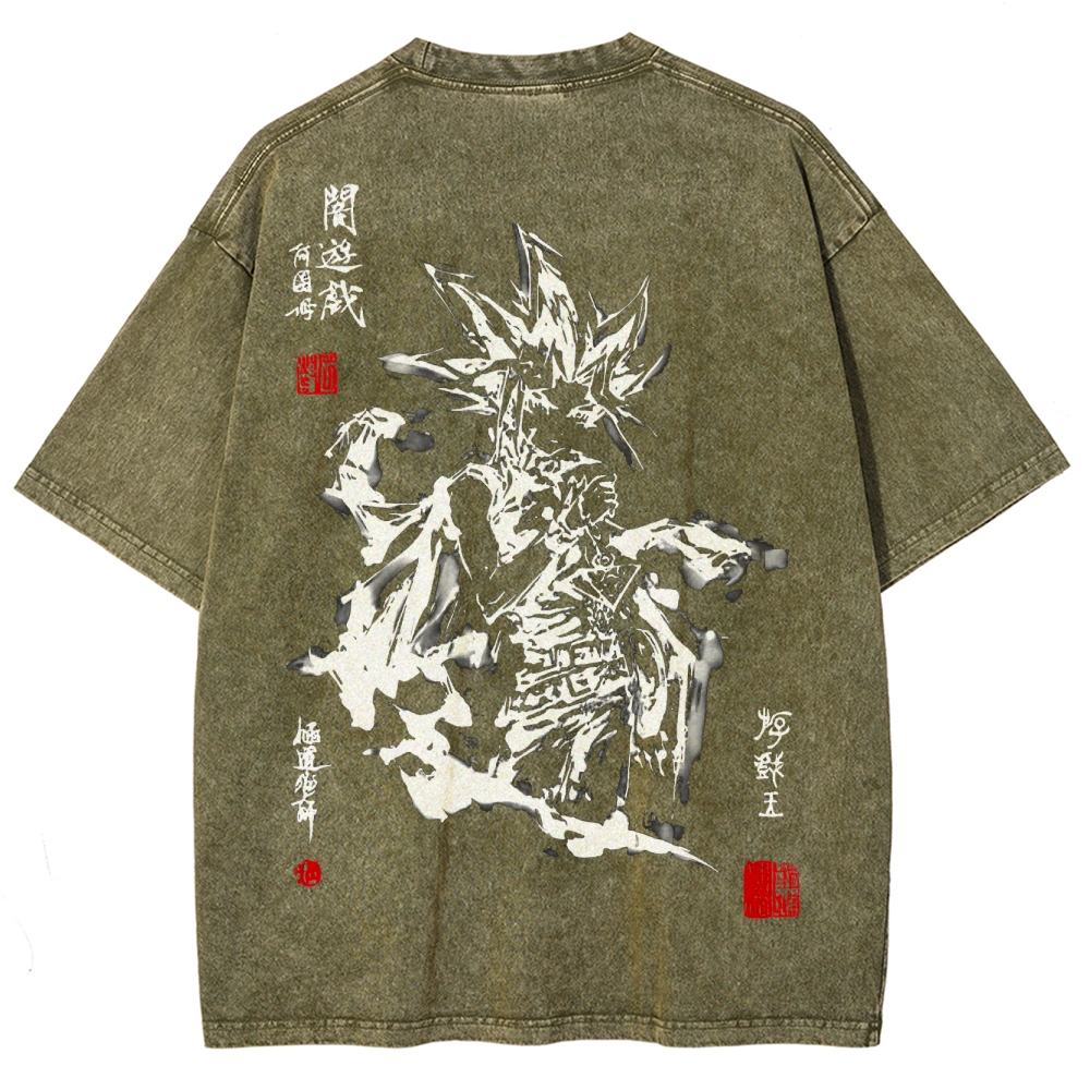 Yu-Gi-Oh! Unisex Fit Washed T-Shirt 2502001658
