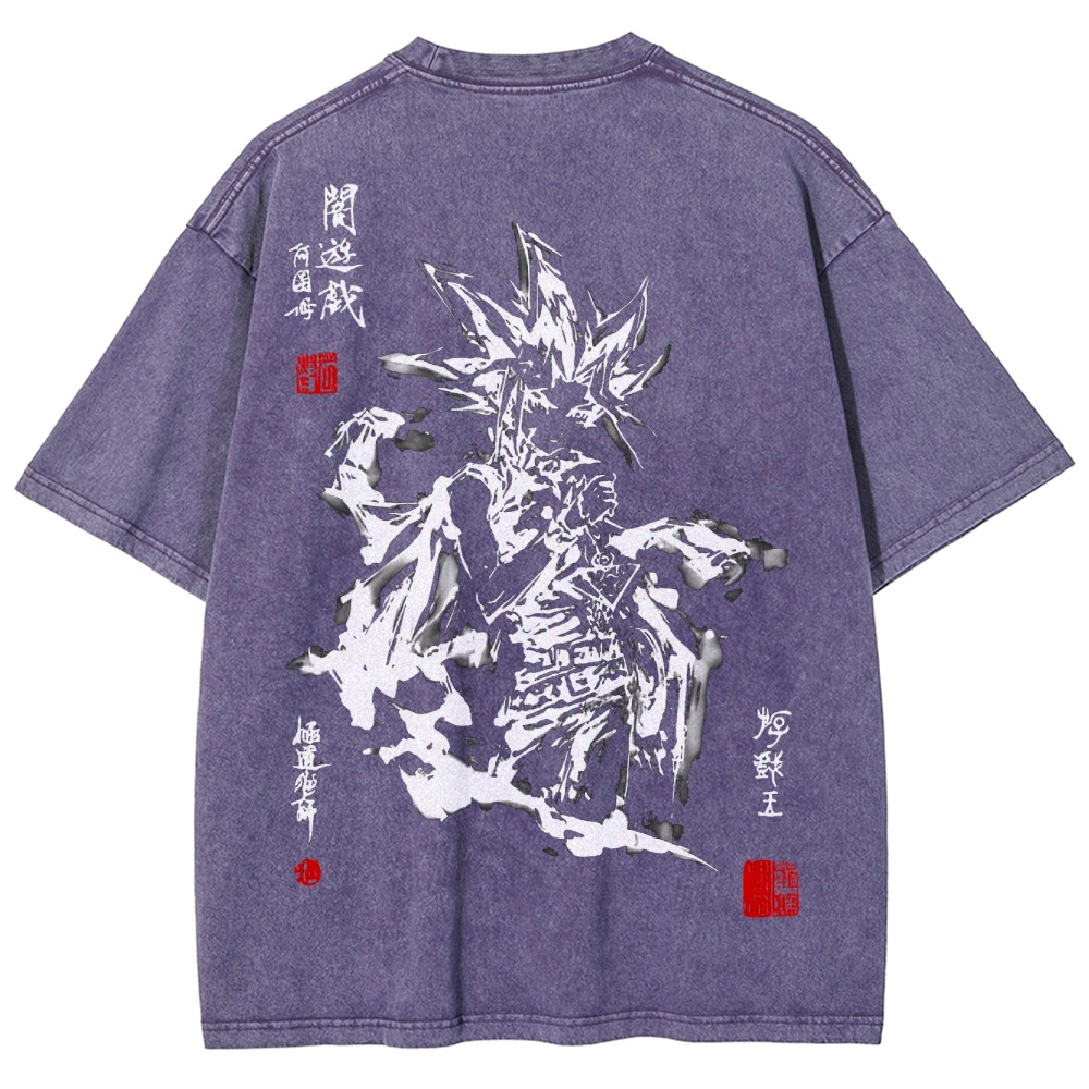 Yu-Gi-Oh! Unisex Fit Washed T-Shirt 2502001658