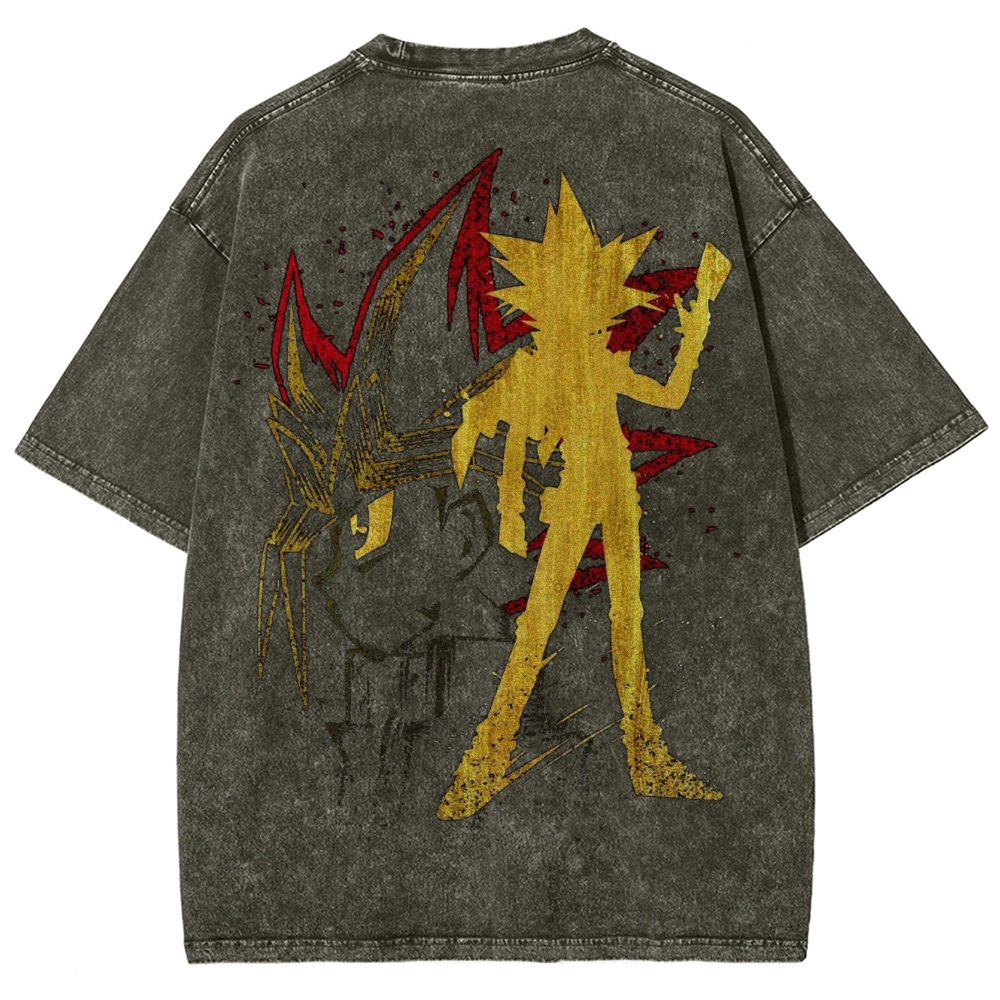 Yu-Gi-Oh! Unisex Fit Washed T-Shirt 2502001661