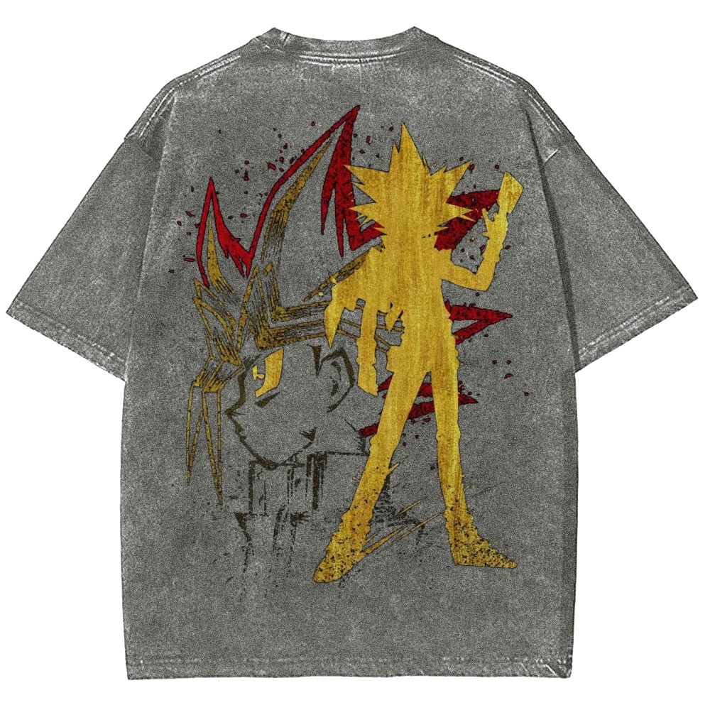 Yu-Gi-Oh! Unisex Fit Washed T-Shirt 2502001661
