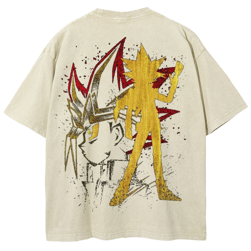 Yu-Gi-Oh! Unisex Fit Washed T-Shirt 2502001661