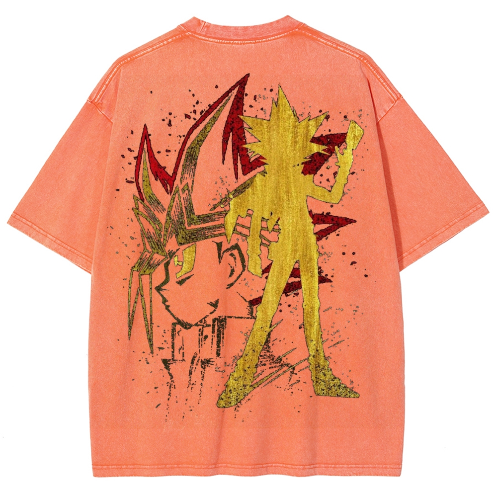 Yu-Gi-Oh! Unisex Fit Washed T-Shirt 2502001661