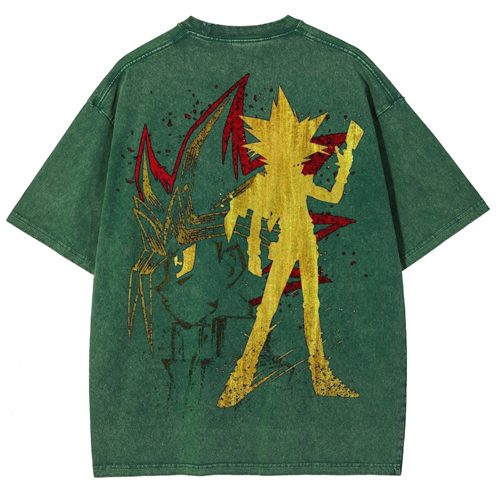 Yu-Gi-Oh! Unisex Fit Washed T-Shirt 2502001661