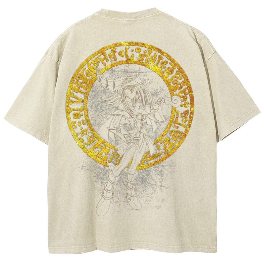 Yu-Gi-Oh! Unisex Fit Washed T-Shirt 2502001663