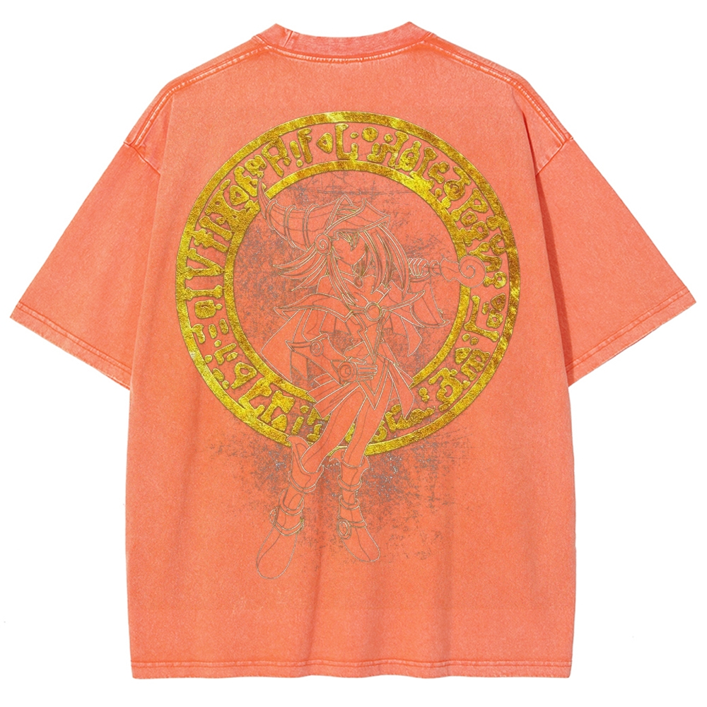 Yu-Gi-Oh! Unisex Fit Washed T-Shirt 2502001663
