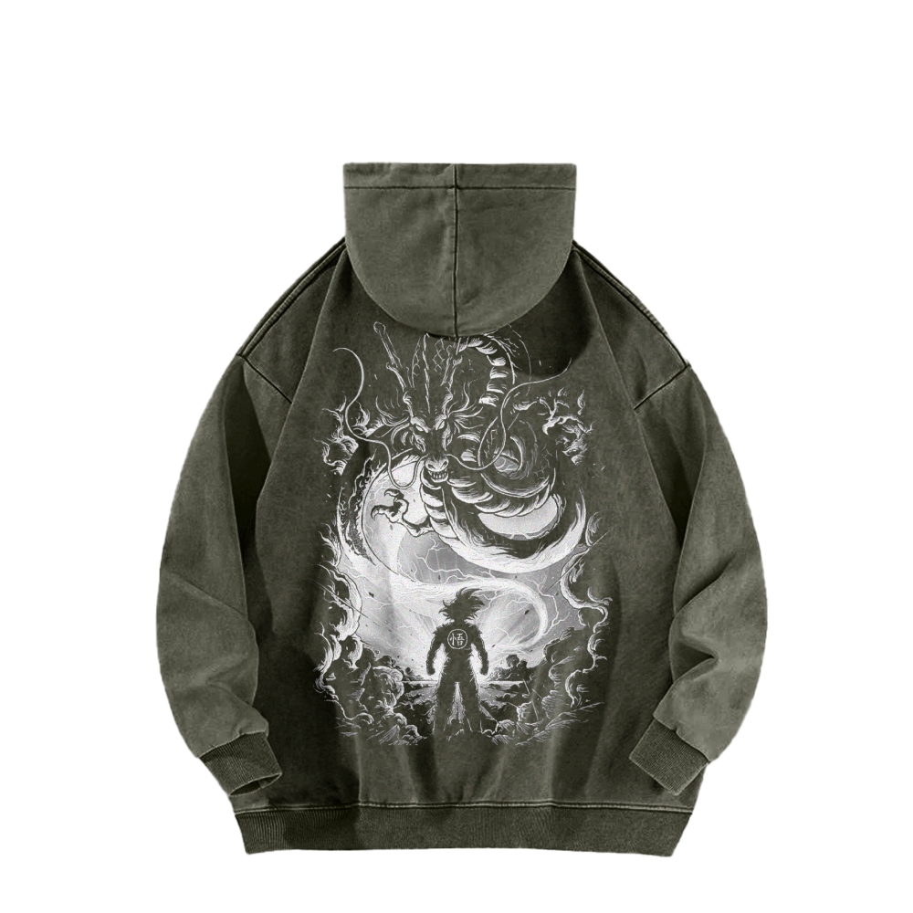 Casual Washed Hoodie