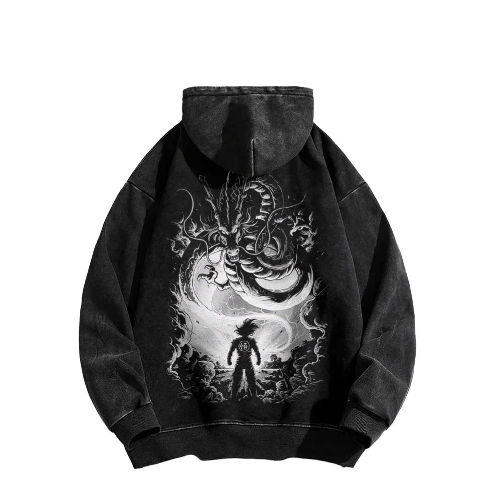 Casual Washed Hoodie