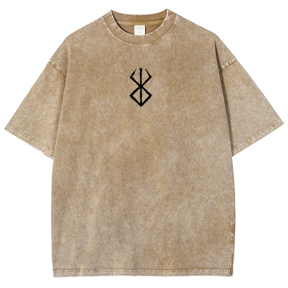 BERSERK Unisex Fit Washed T-Shirt 2502002333