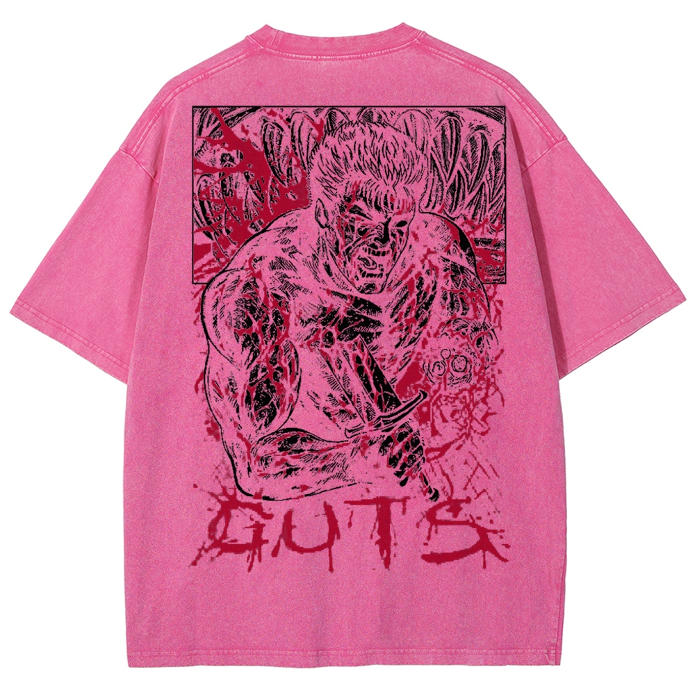 BERSERK Unisex Fit Washed T-Shirt 2502002333