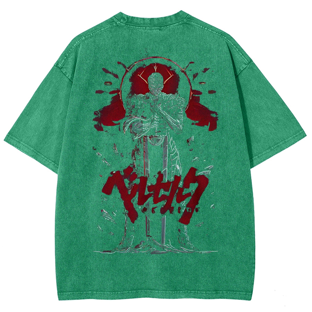 BERSERK Unisex Fit Washed T-Shirt 2502002343