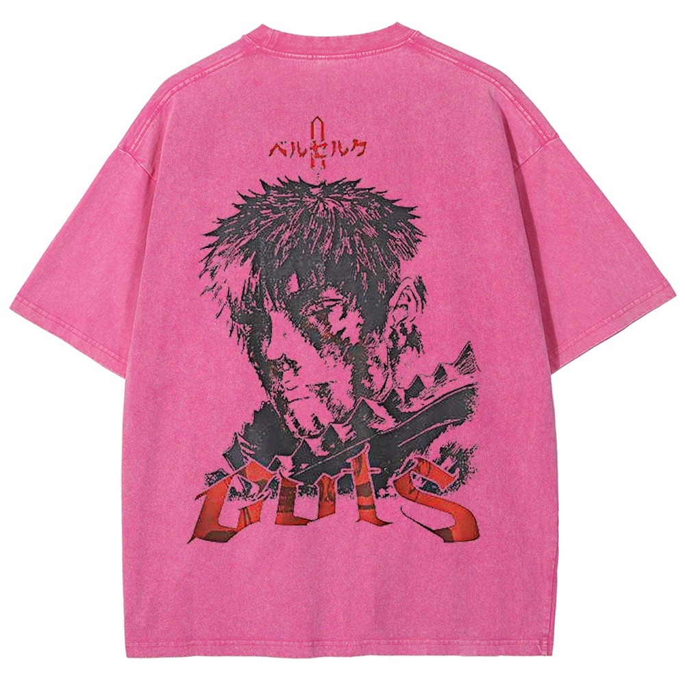 BERSERK Unisex Fit Washed T-Shirt 2502002353