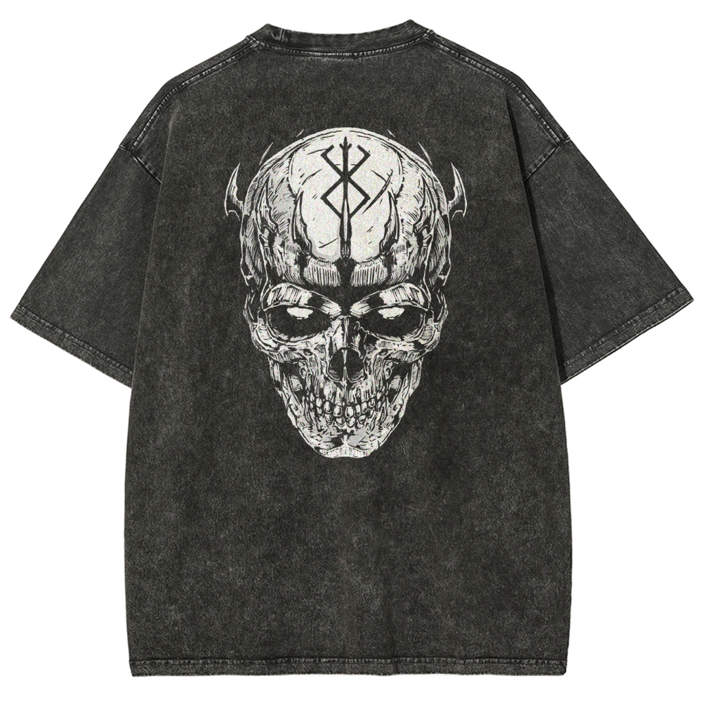 BERSERK Unisex Fit Washed T-Shirt 2502002356